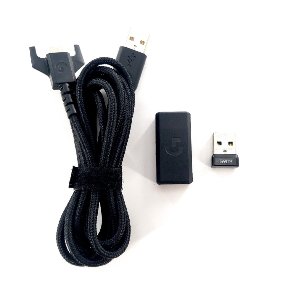 Logitech G903 LIGHTSPEED USB Receiver Dongle Adapter Charging Cable OEM